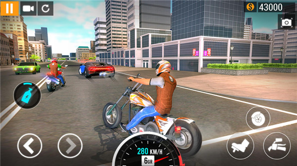 城市摩托驾驶破解版游戏下载游戏截图3