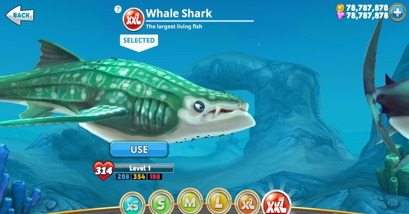 饥饿鲨世界破解版无限钻石游戏截图1