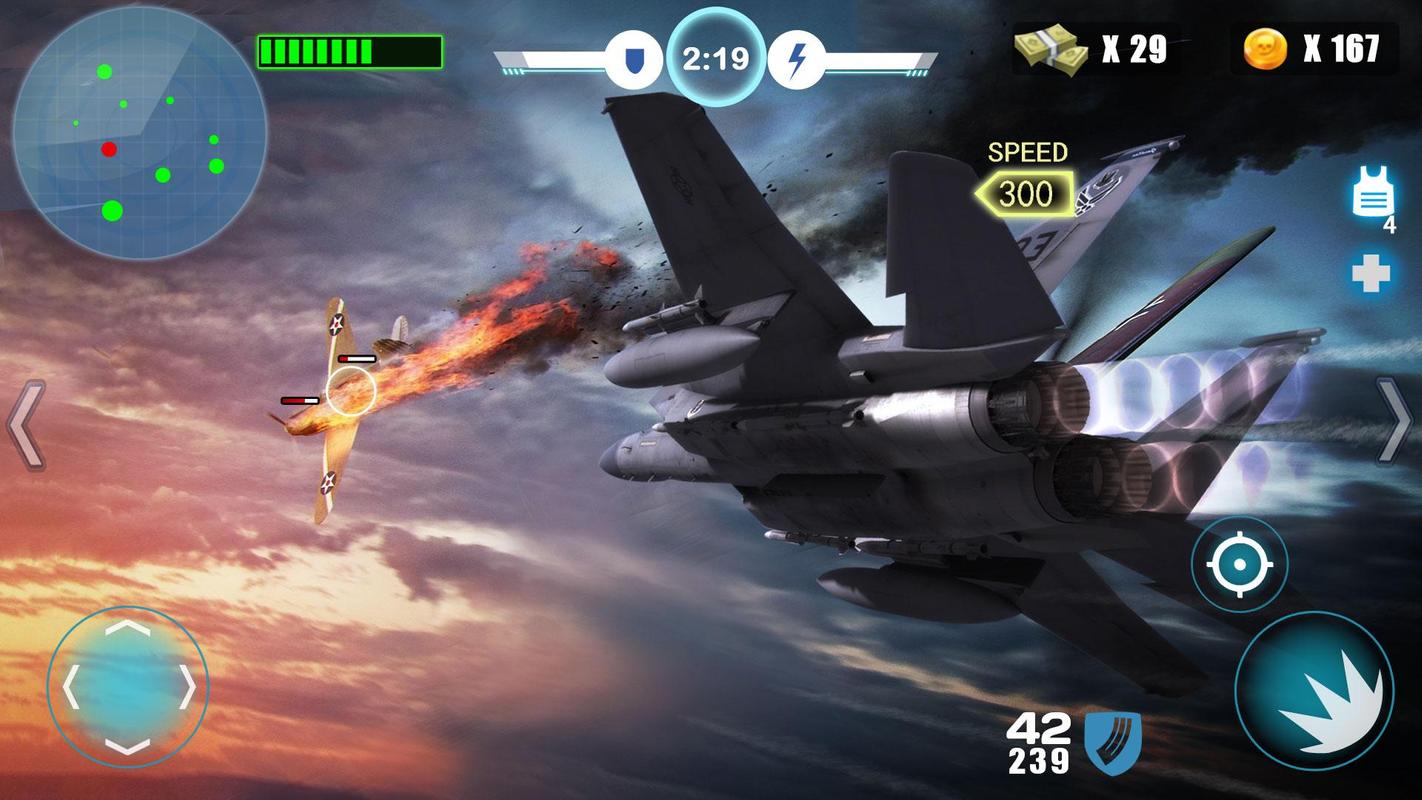 空中战争之雷霆射击无敌版游戏截图3