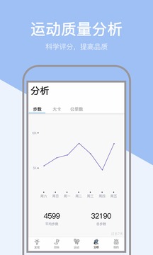 运动健康计步器软件截图2