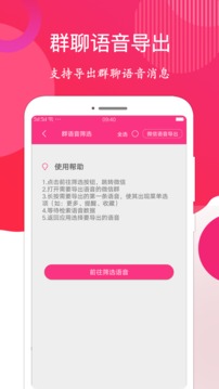 语音音频导出软件截图2