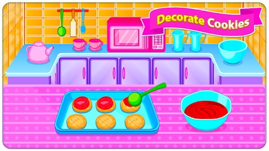 烤盘饼干烹饪游戏截图1