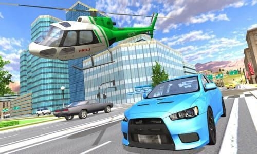 模拟直升机飞行游戏截图1