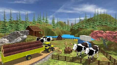 农民拖拉机播种模拟器破解版游戏截图1