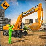 建造施工挖掘机模拟破解版游戏图标