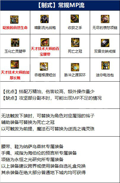 dnf暗帝110级用什么装备好 dnf暗帝110级用什么装备好